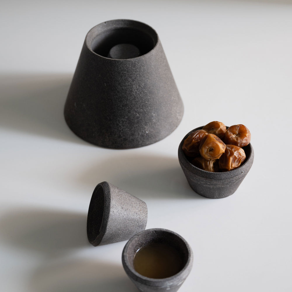 
                      
                        Concept 48 - Harrat, Basalt Coffee Serving Set
                      
                    