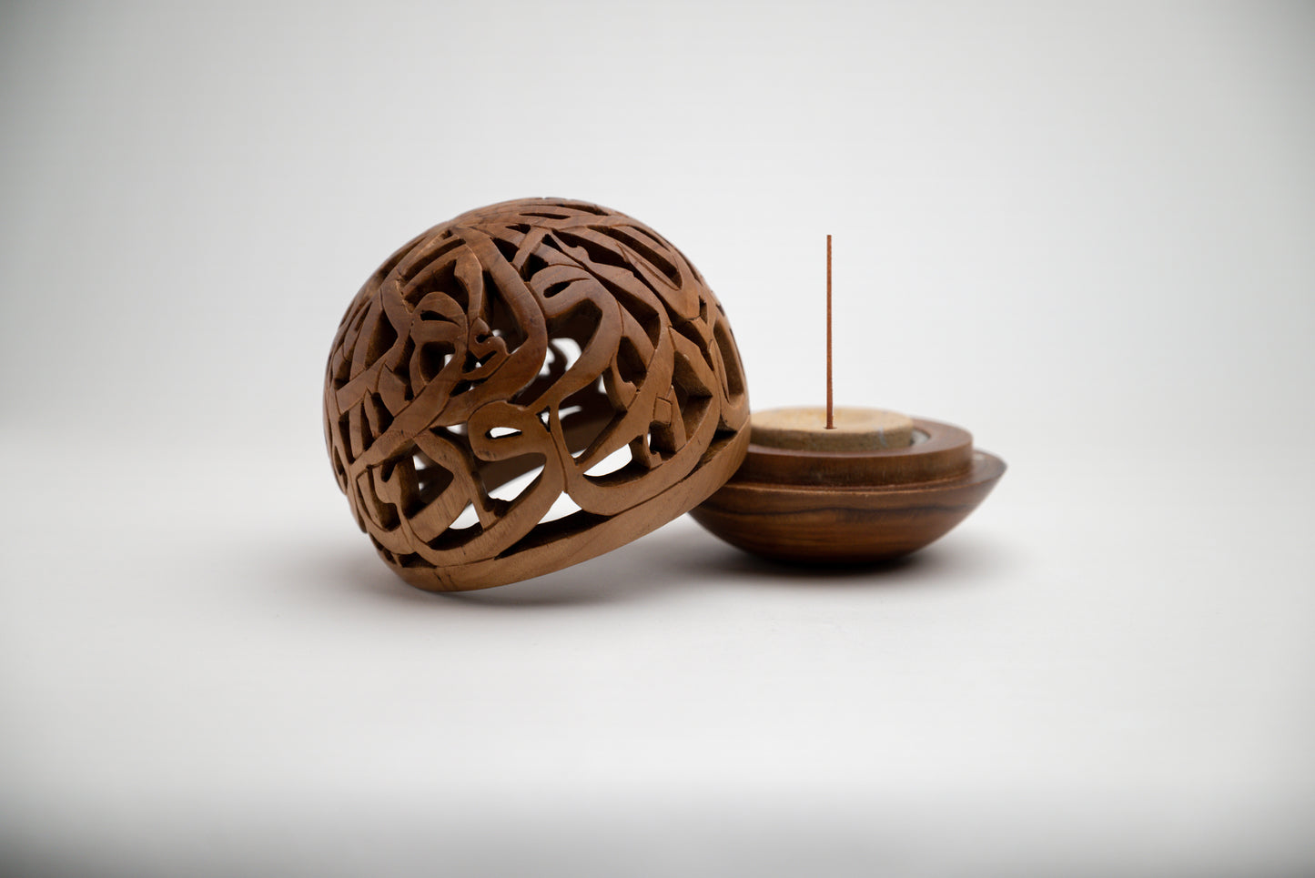 Moon incense burner