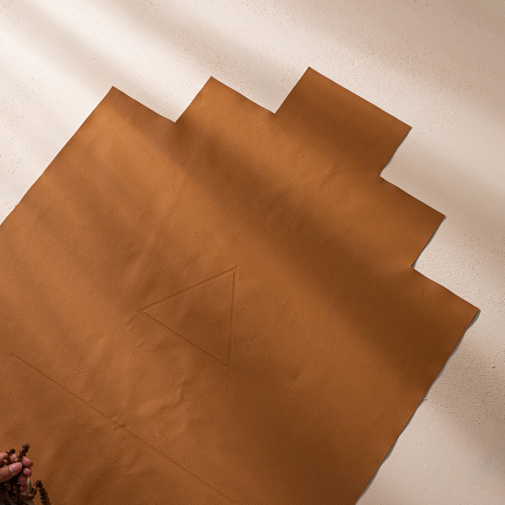 Concept 40 - Sojoud  Camel Leather Prayer Mat