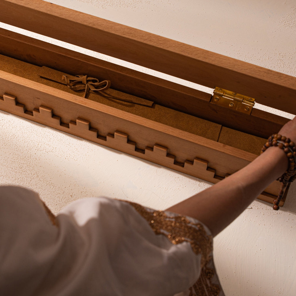 
                      
                        Concept 40 - Sojoud  Camel Leather Prayer Mat
                      
                    